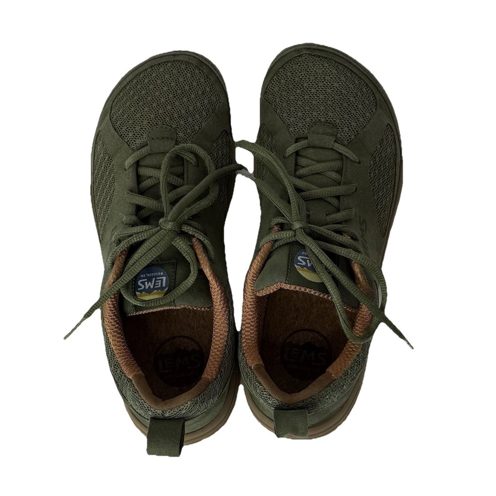 Lems Primal 3 Natural Footgear Mens Shoe Size 9 Olive Green Lems106 Lace Up - Picture 7 of 8